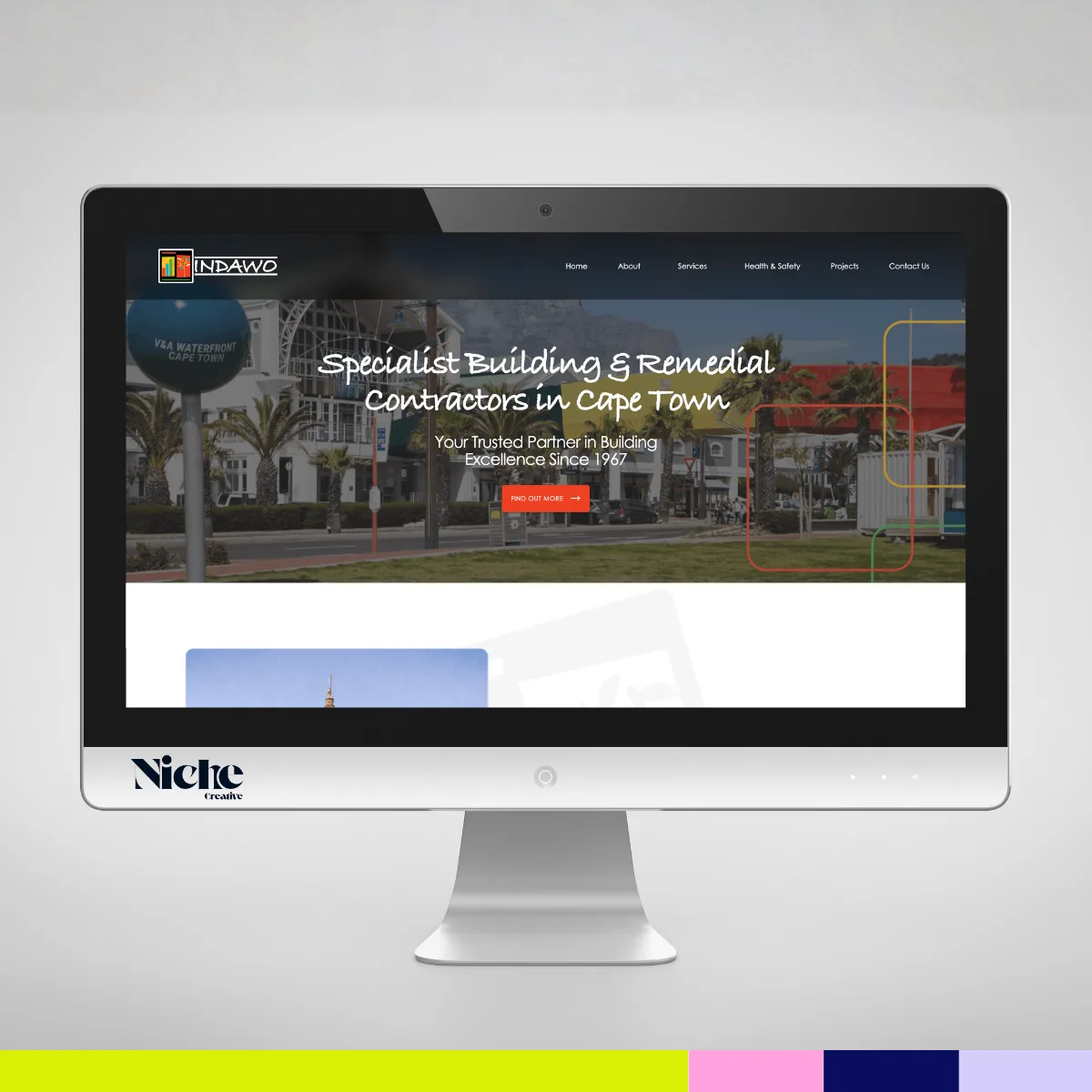 Website design portfolio example 14
